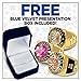 Crown Awards Gold Golf Championship Ring with Presentation Box, Size 11