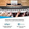 Alesis Recital - 88 Key Digital Piano Keyboard with Semi-Weighted Keys, 2x20W Speakers, 5 Voices, Split, Layer and Lesson Mode, FX and Piano Lessons