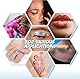 Ovaletta 10 Farben Glitzer, Kerzen Selber Machen Set, Glitzer Basteln, Glitzer Pulver Zum Basteln, DIY Body Glitter für Nagelkunst und Körper, für Dekoration, Glitzer Pulver Zum Basteln je-5g
