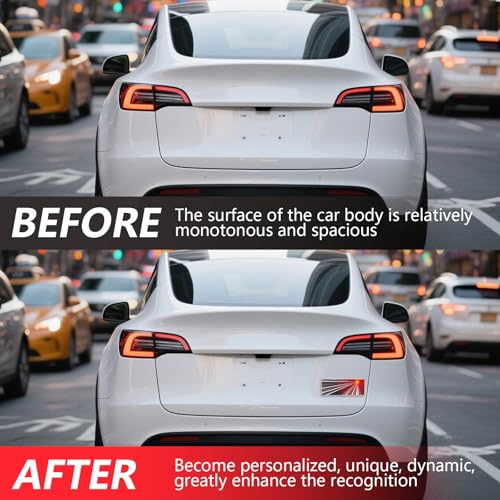 Image of for Tesla Plaid Logo 2026 2025 Model Y Juniper Launch Commemorative Badge Sticker, Compatible for Model 3 Y X S Exterior Decoration Accessories