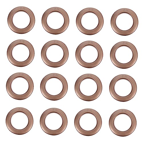 PRETYZOOM 75pcs Low Noise Curtain Grommets Reusable Eyelet Rings for Easy Installation for Roman Shades and Drapery for Home Decor