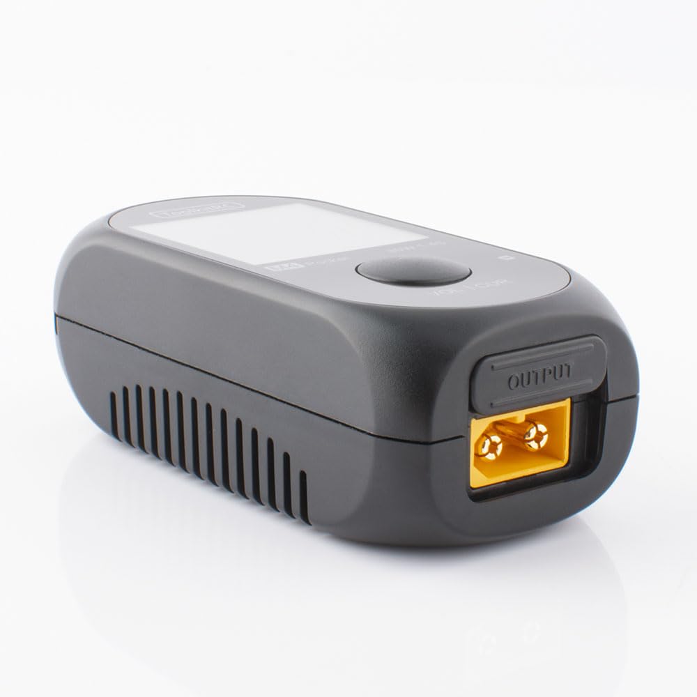 Mini chargeur de batterie RC M4, chargeur intelligent portable 80 W 5 A avec écran IPS, chargeur rapide idéal via USB-C PD pour batterie Lipo LiHv 1-4S