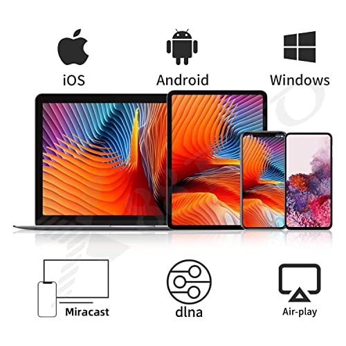 Image of Chromecast Wireless Screen Mirroring & Streaming Dongle for Full HD Video Cast from Android, iOS, Mac, Windows and Laptops to TV
