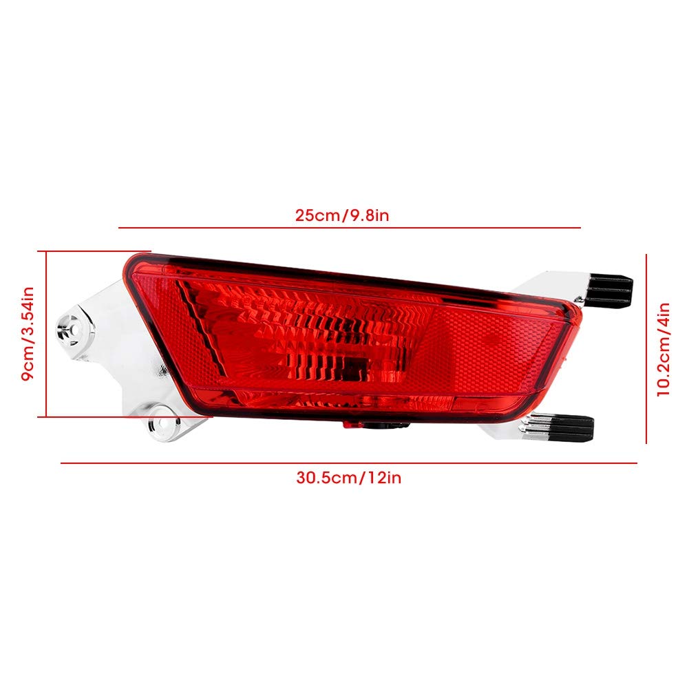 Światła Przeciwmgielne Tylne Prawe Światła z Podstawą LR025148 Światła Przeciwmgielne Modyfikacji Pojazdu Pasuje Dla Range Rover/Evoque 2011-2019