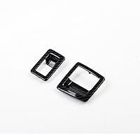 Vista 2 de Interruptor de elevación de ventana de puerta de fibra de carbono cubierta moldura accesorios para 2014 2015 2016 2017 2018 Chevrolet Corvette C7