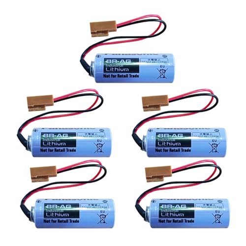 5 Pilas de Litio BR-AG 3V 1800mAh con Conector miniatura 1