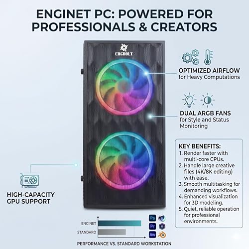 Image of High Performance Core i7 6th Gen Quad Core Desktop PC | Core i7 6700 Upto 4.00GHz | 16GB DDR4 RAM | 512GB SSD | 5G WiFi & Bluetooth | Windows 11 Pro | MS Office 2024 | 2 Years Warranty