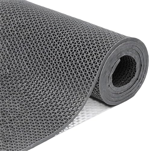 Tapis de drainage antidérapant 5mm en PVC hydrophobe pour zone humide