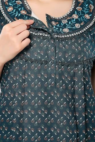 Image of Soulemo Women's Printed Alpine Nighty 1656