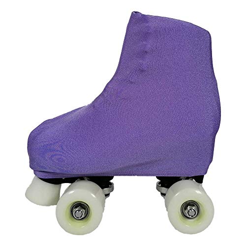 GISI Danza Copripattini in Lycra per Pattinaggio - Taglie dal 34 alla 42 - Vari Colori - 100% Made in Italy (M - Misura Pattini 37/39, Lilla)