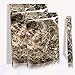 Teemall 12''x79'' Granite Look Marble Gloss Film Vinyl Self Adhesive Counter Top Peel and Stick Wall Decal Dark Brown