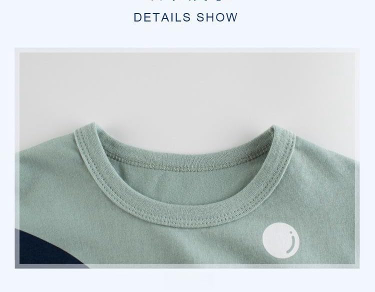 Toddler Baby Boys Shark Graphic Tops Short Sleeve Shark Pattern T-Shirt Kids Novelty Animal Print Tees 2-8T4