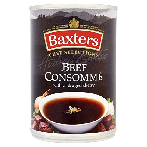 Baxters Luxury Beef Consomme Soup 400g - Pack of 6