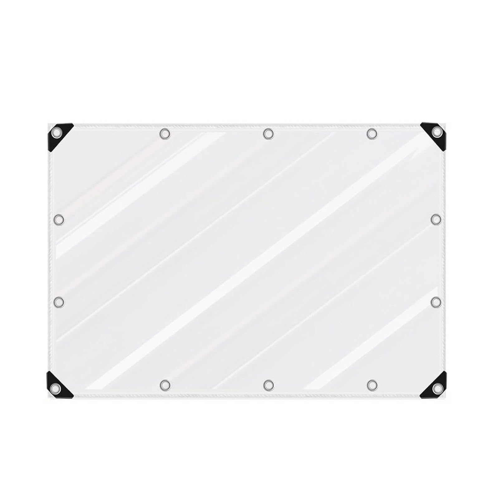 Haofy Copertura per Pollaio in PVC Spesso 2x3 M per Pollame Telo Isolante Antivento Protezione Invernale con visibilità Chiara Resistente per Pollai da Cortile Piccole Aziende Agricole