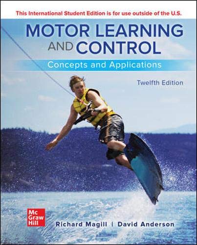 ISE Motor Learning and Control: Concepts and Applications