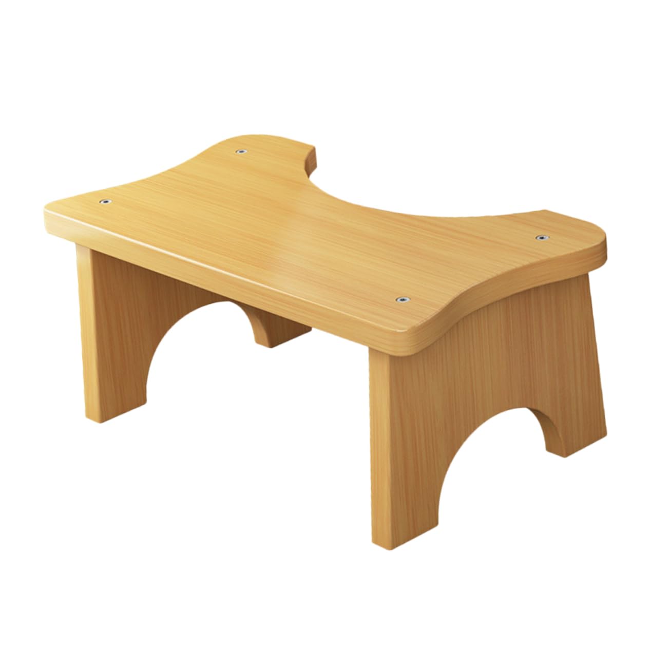 GRIRIW Portable Wooden Potty Stool Sturdy and Easy to Move for Bathroom Pregnant Women Boys and Girls Adults