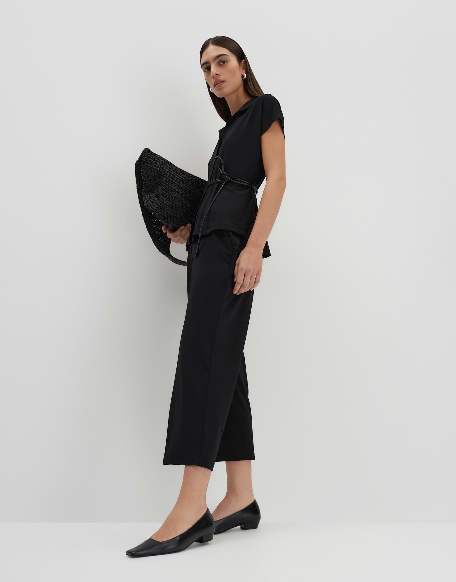 someday Damen Culotte | Culotte CELASTO Wide aus weichem Interlock Jersey