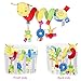Uonlytech Baby Crib Hanging Rattles Toys, Carseat Toys Hanging Rattles Spiral Stroller Crib Cot Toy Spiral Toy Pram Hanging for Babies Boys and Girls