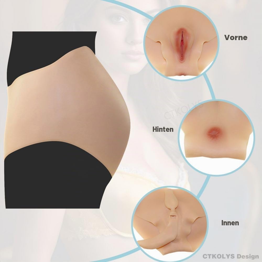 Crossdresser Höschen Mens Hiding Gaff Briefs Camel Toe Control Panties for Crossdresser & Transgende
