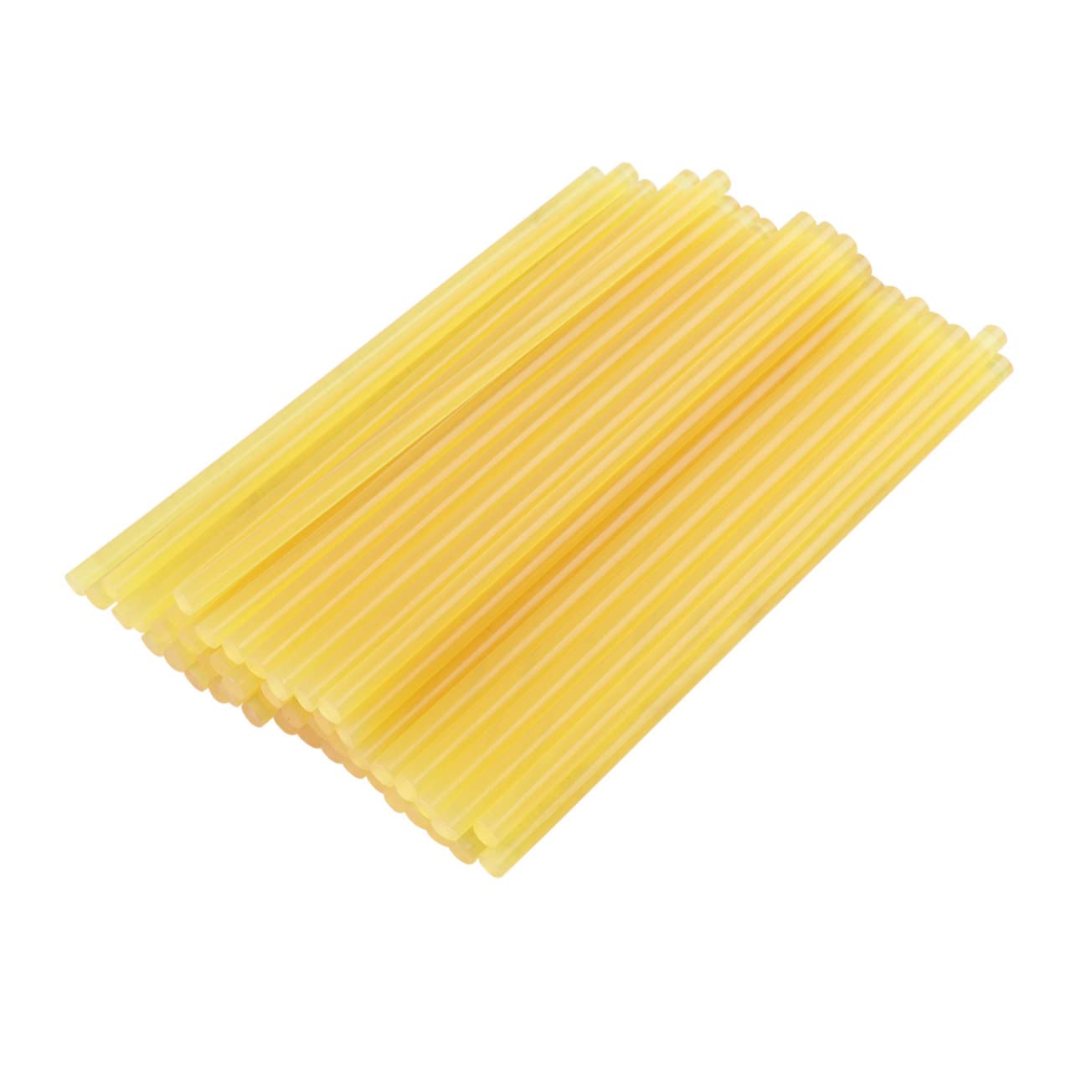 100 Stück Heißklebestäbe aus Thermoplastischem Harz, Gelb
