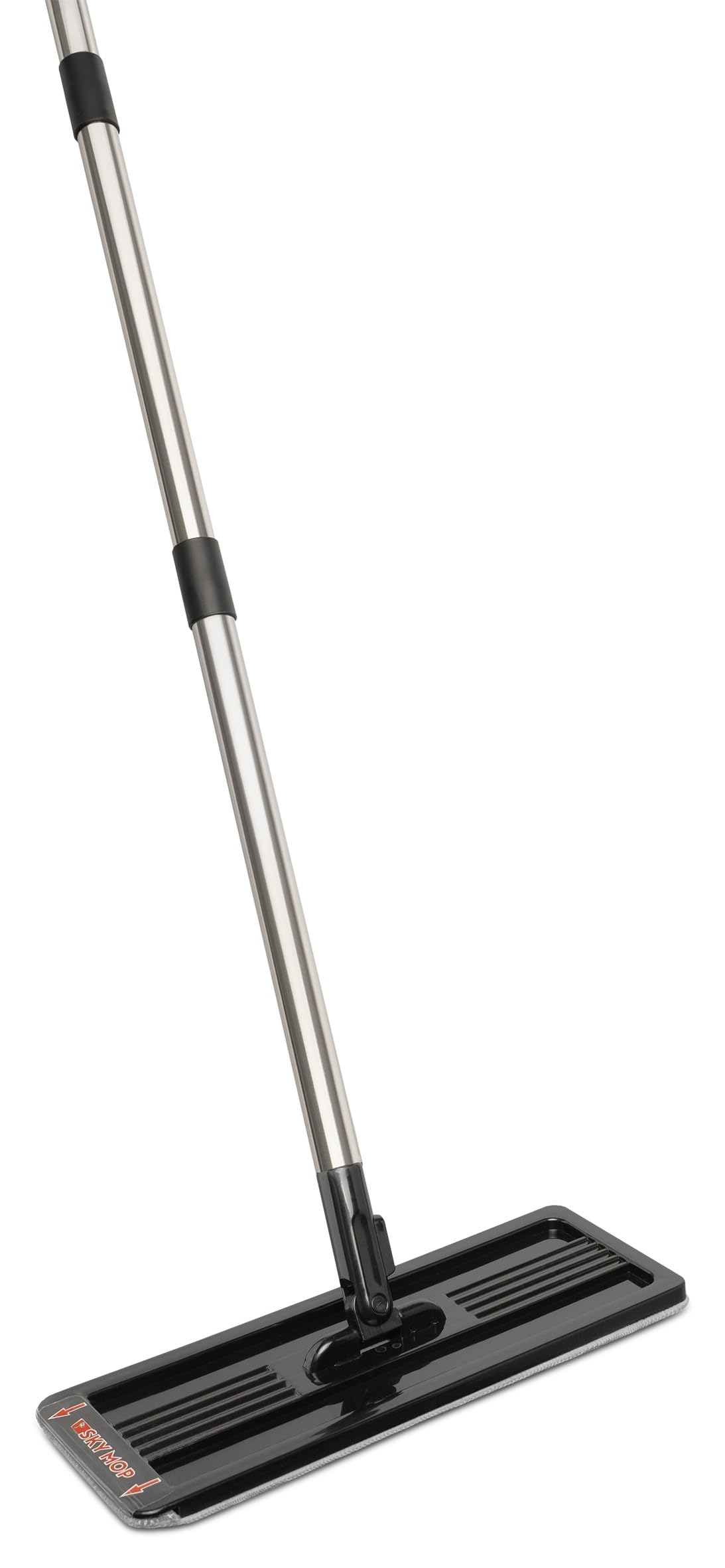 Lavapavimenti con Secchio e Mop in Microfibra 100%, Sky Mop Compact Lava e Asciuga, con Bastone in Acciaio Inox, Secchio Compatto con Strizzatore, Lavapavimenti