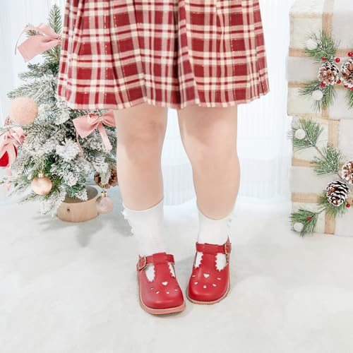 Image of Otter MOMO Toddler /Little Girls Mary Jane Slip-on School Uniform Party Dress Shoes