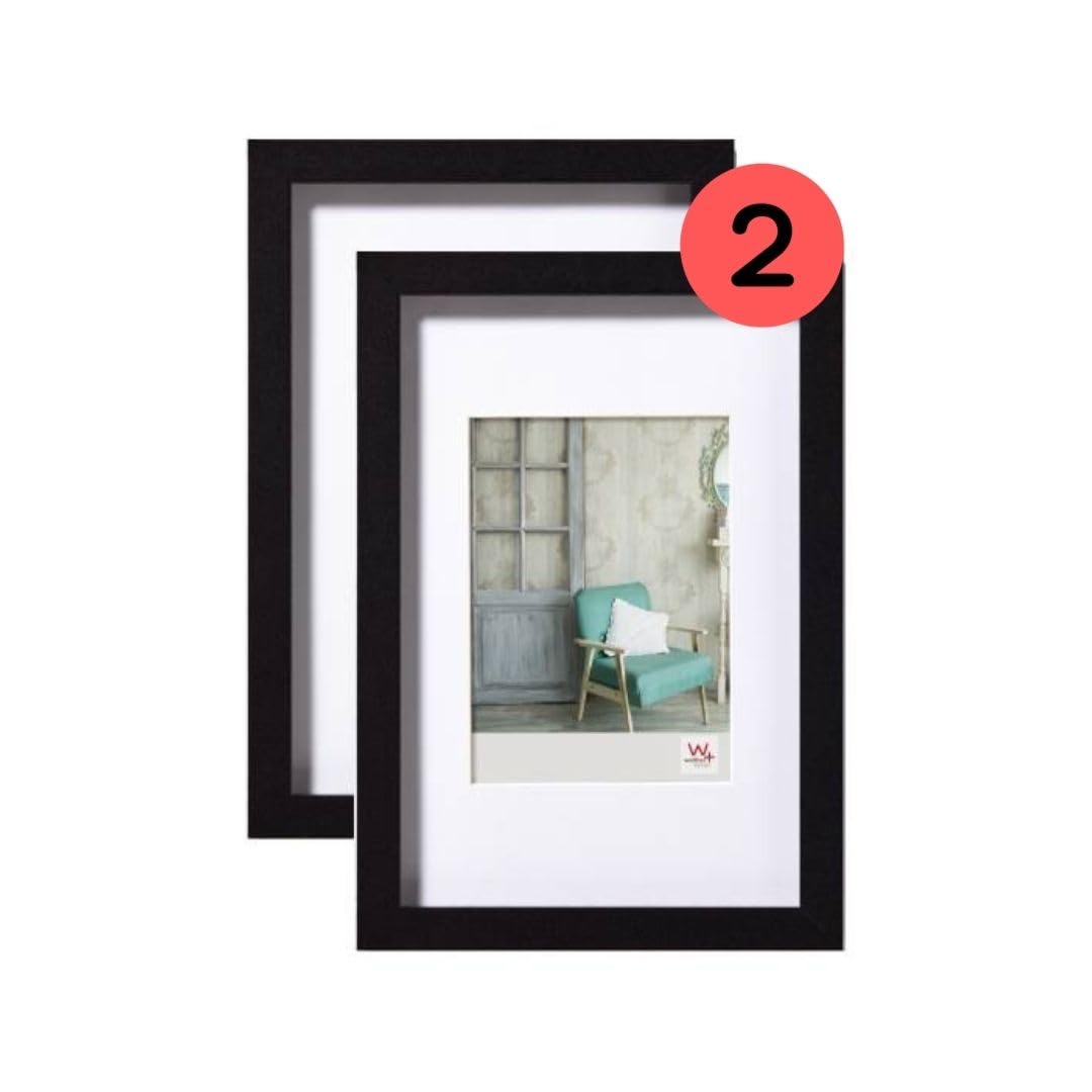 Cadre photo noir antibuée Walther Design 15 x 20 cm protège vos souvenirs