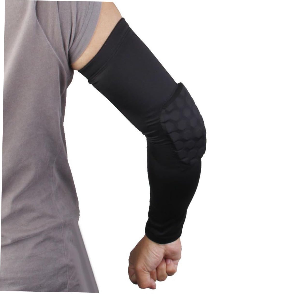 TOVINANNA Sports Arm Sleeve Elbow Support Arm Support Elbow Protector Black
