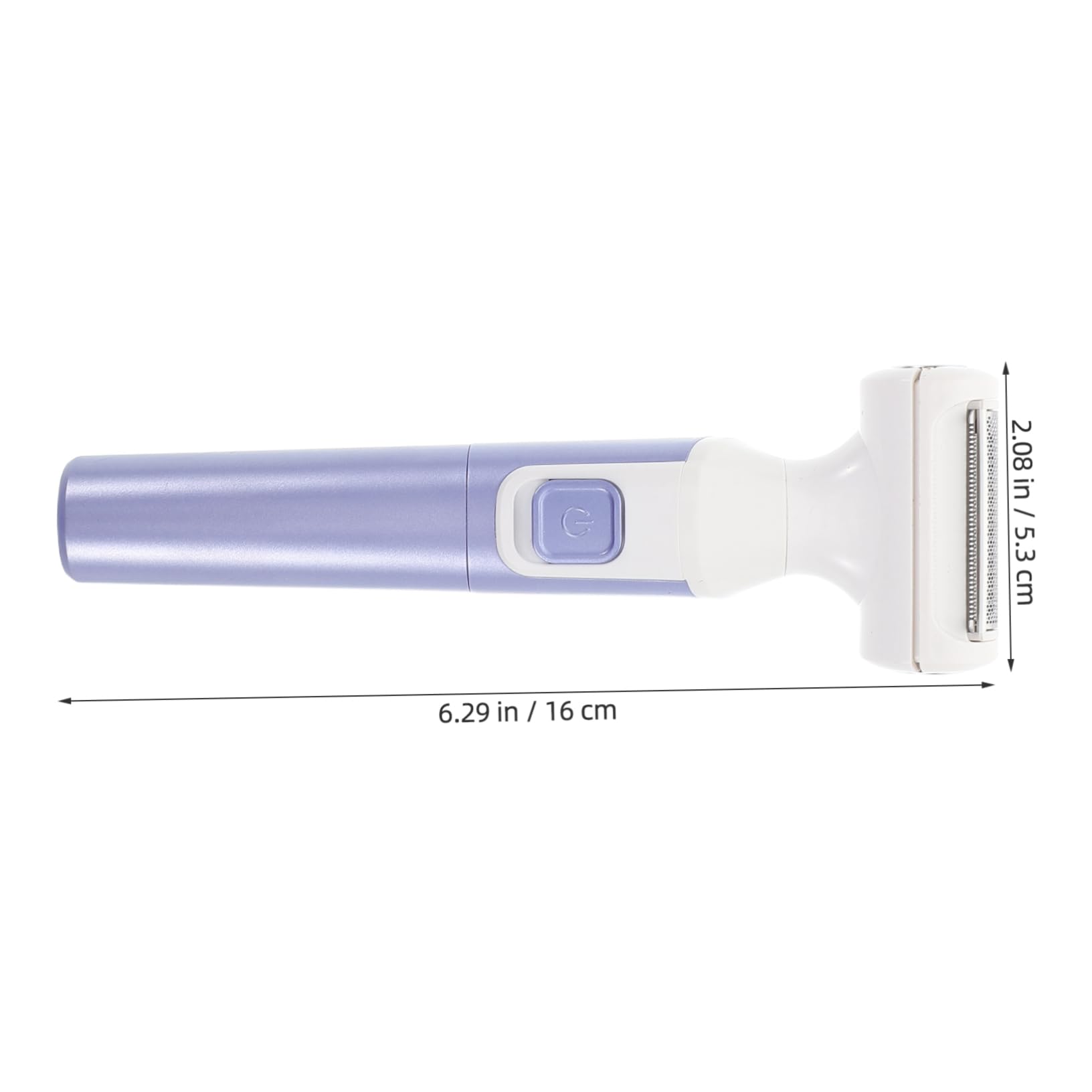 FRCOLOR Portable Facial Hair Remover Pads for Women Electric Shaver for Full Body Private Area Hair Removal Device Ladies