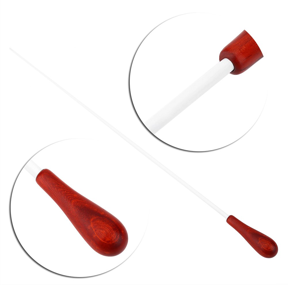 Music Band Conducting Baton, Music Band Conductor Baton Rosewood Handle Choir Director Baton Orchestra Conductors Baton Lightweight Choir Director Baton for Choral Symphony Concert