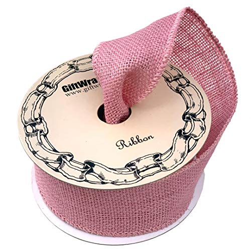 Image of Pink Blue Gingham Easter Ribbon - 1 1 /2 inch x 20 Yards, Wired Edges, Valentine's Day, Farmhouse Spring Decor, Summer, Gift Wrap, Hair Bow, Gift Bows, Mother's Day, Summer, Birthday, Wedding