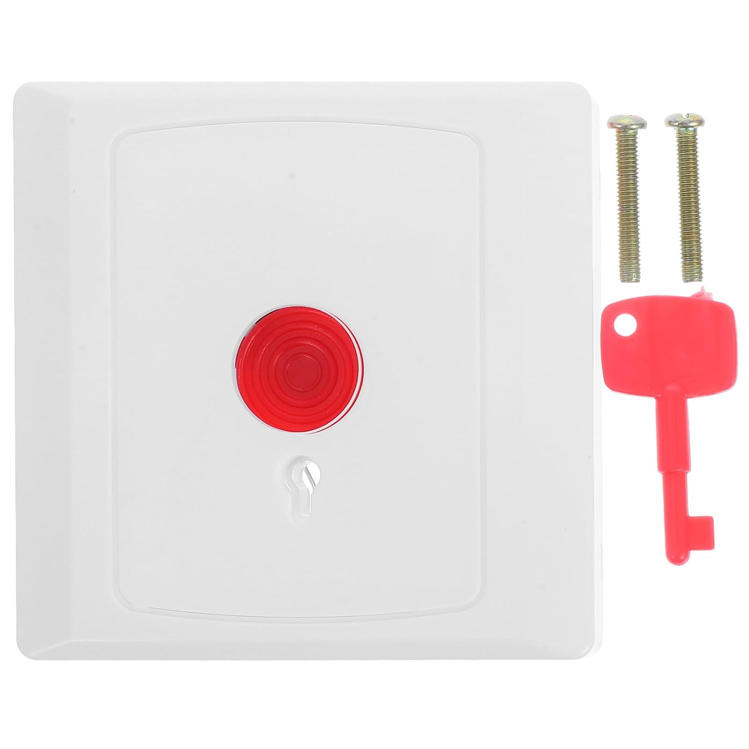 Emergency Call Button ABS Alarm Wall Mounted with Reset Key