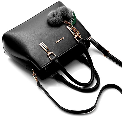 Bolso Tote de cuero para mujer Dreubea miniatura 7
