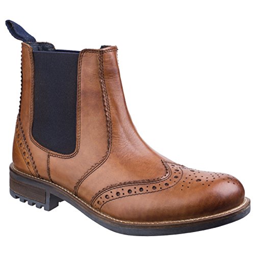 Chaussures Chelsea Brogue Cotswold pour un style élégant du bureau au weekend