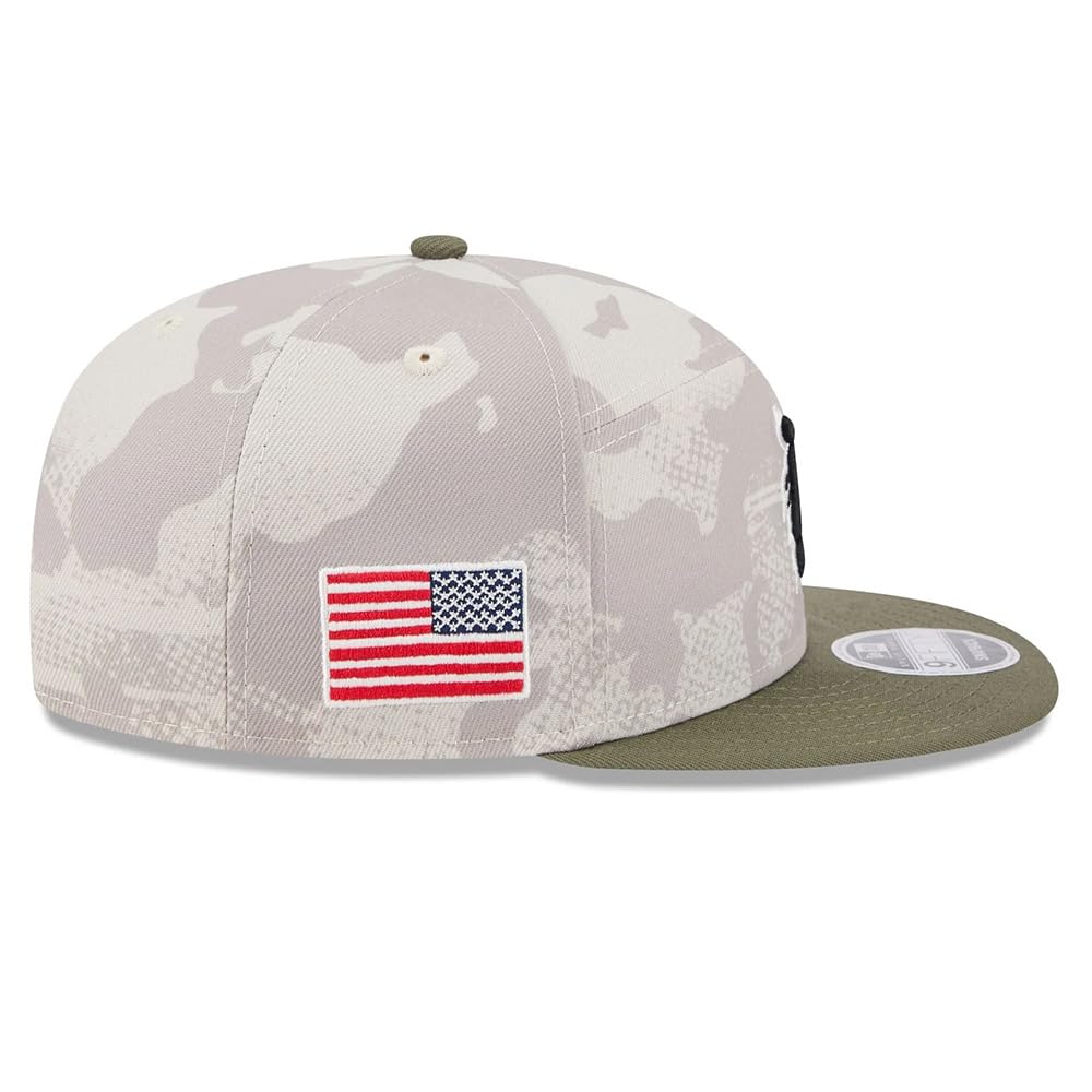 New Era Detroit Tigers 9FIFTY 2025 Armed Forces Day Snapback Cap Verstellbare Mütze