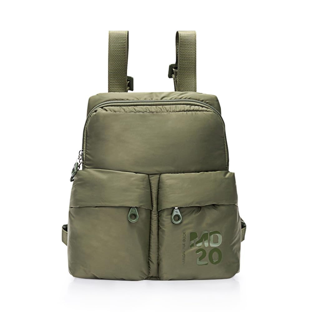 Mandarina Duck, MD20 BALLON BACKPACK Women, One Size, Military Green, One Size