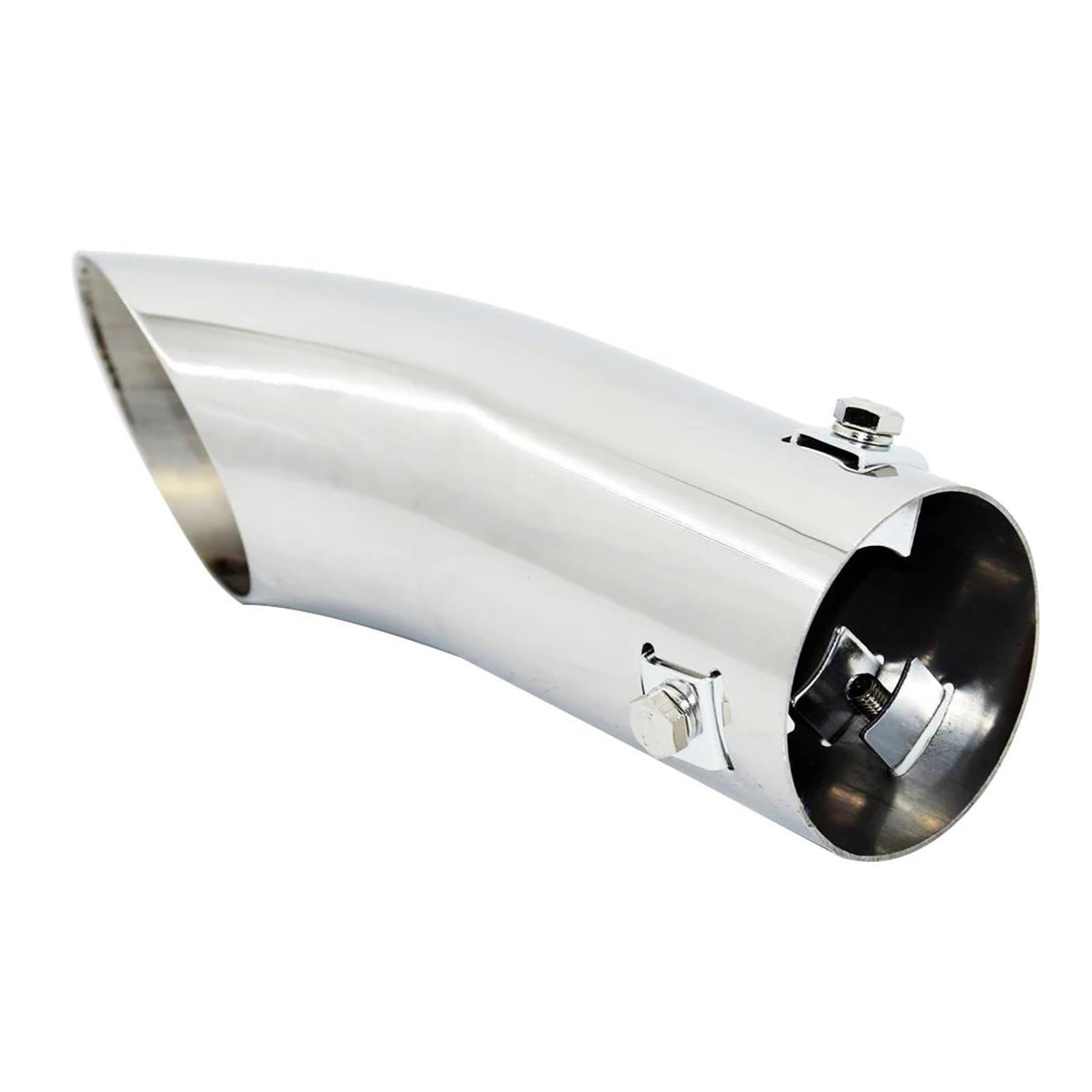 Terminale Di Scarico Per Auto/SUV In Acciaio Inox Da 59 Mm, Lunghezza 185 Mm