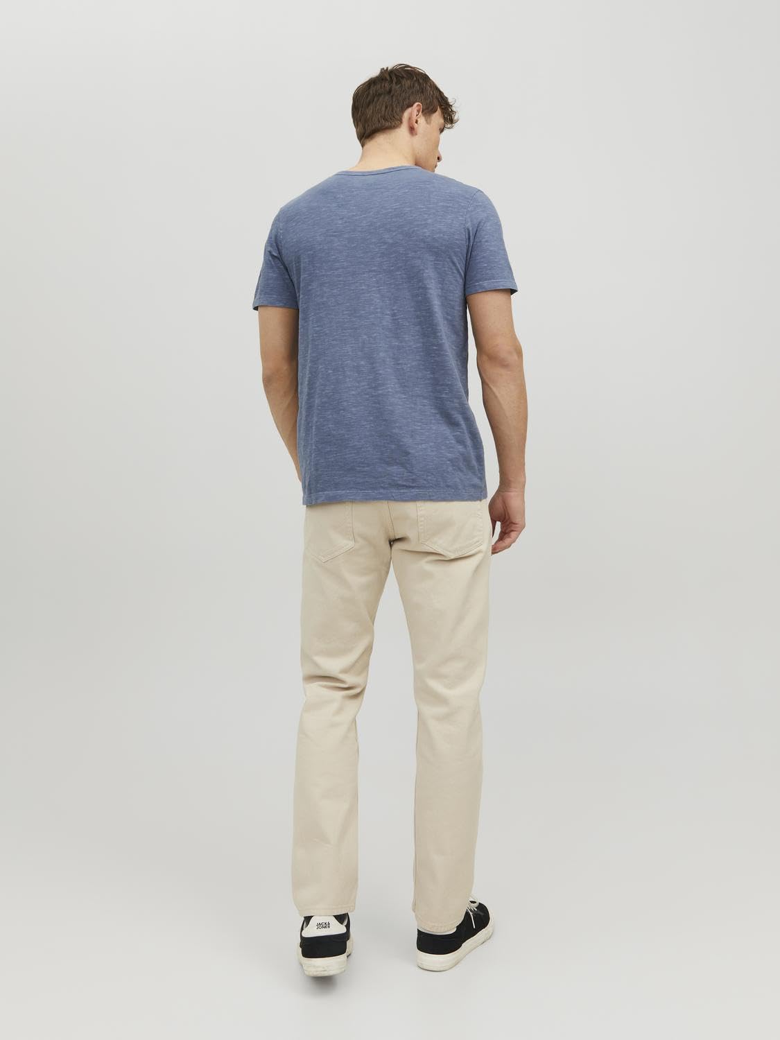 JACK & JONES Jjesplit Neck Tee Camiseta Hombre