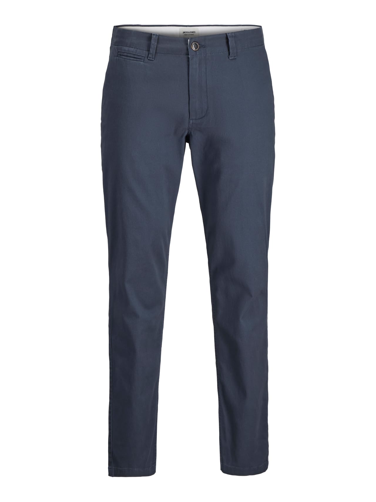 JACK & JONES Chino Hose Herren Slim Fit – Chinohose Männer aus Baumwolle mit Stretch – Klassische Performance Pants, Mid Rise, Umschlag-Saum, Schmale Beinöffnung