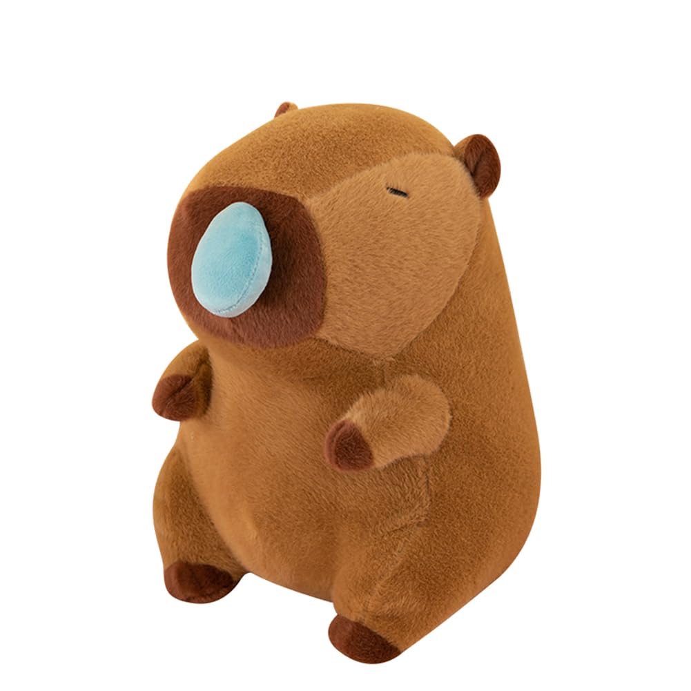 ZPSOSPZ Capybara Cute Capybara Plush Toy,Realistic Soft Stuffed Animal ,Capybara Plush Toy,Animal Capybara Toy,Super Soft Cute Rodent Stuffed Animal Doll for Kids