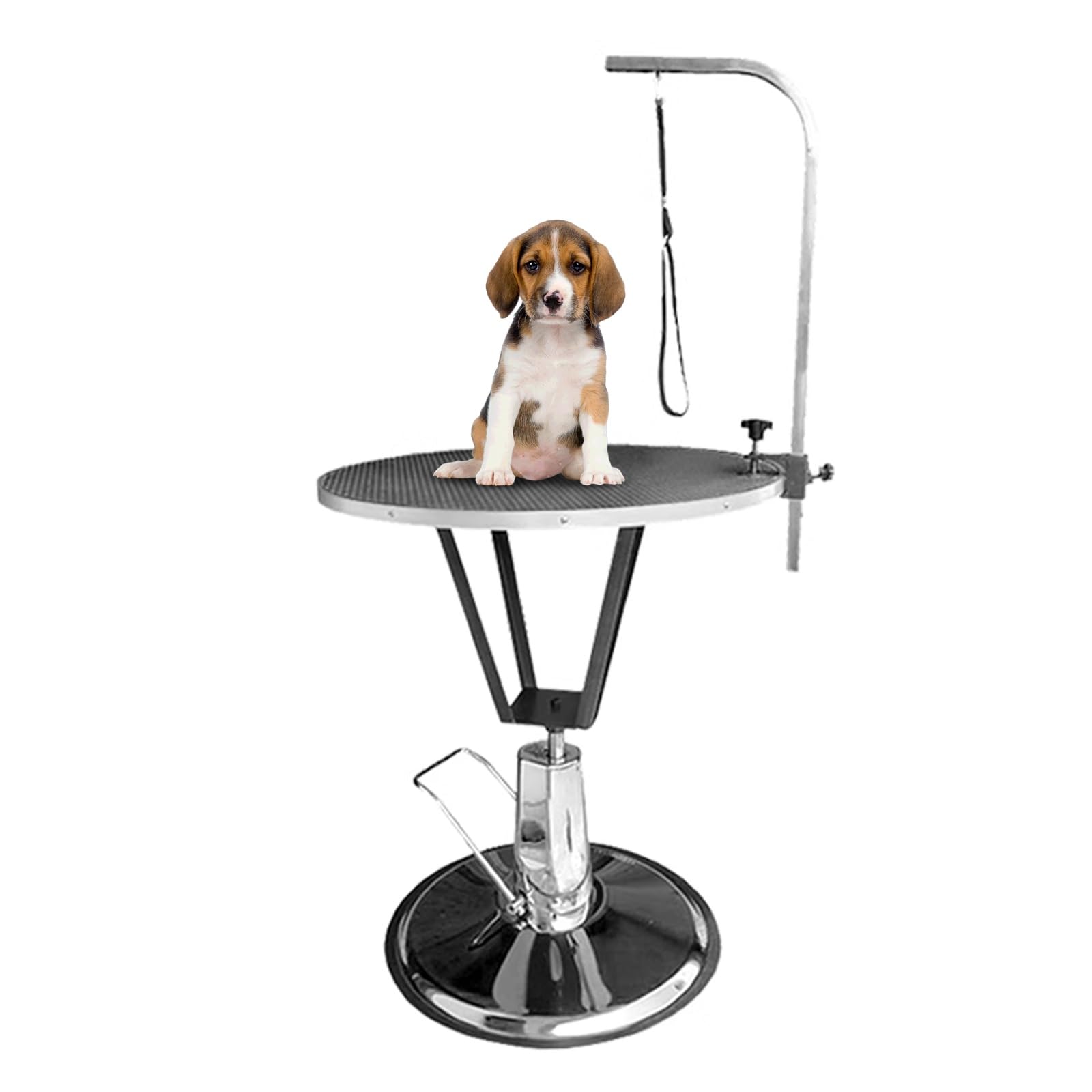 Amazon.co.jp: トリミングテーブル 回転と昇降 油圧式 トリミング台 高  