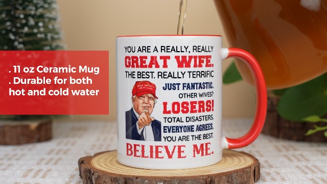 Taza de cerámica para esposa 11 oz miniatura 7