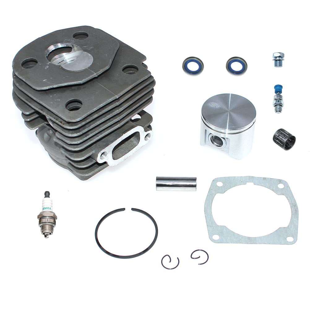 Kits de Piston Cylindre 47mm pour chaîne Jonsered 2156 CS2156 CS2156EPA 2159 CS2156 CS2159EPA CS2159EPA I 537157304 580303302 Pièces détachées pour Le Jardin