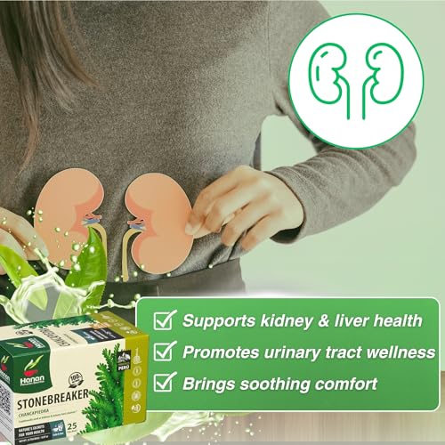 Chanca Piedra Tea 25 Sachets de The du Perou (Stone Breaker)