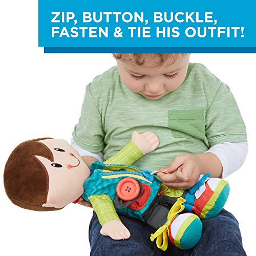 playskool classic dressy kids boy plush toy