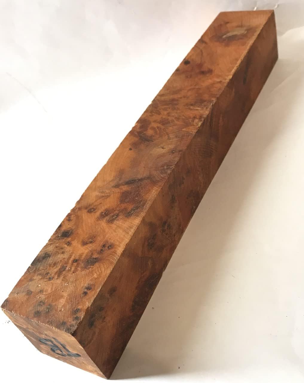 Thuya Burl Hardwood Blank for Woodworking Projects 2x2x12 Woodturning Parts Supplies Lumber
