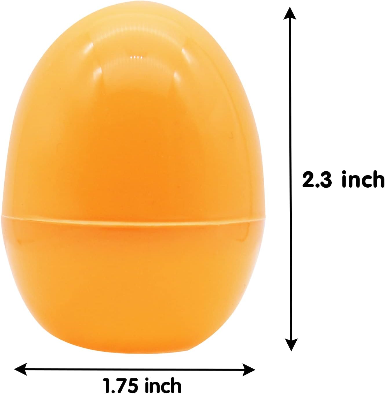 JOYIN 60 Pieces 2.3" Easter Eggs Include 1 Golden Egg for Filling Specific Treats, Easter Theme Party Favor, Easter Eggs Hunt, Basket Stuffers Filler, Classroom Prize Supplies