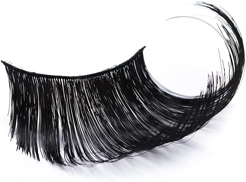 IMSTYLE Drag Queen Eyelashes Elegant Thick Dramatic Black False Eye Lashes Fluffy Long Extensions for Costume Cosplay Stage Makeup 1 Pair(X09)