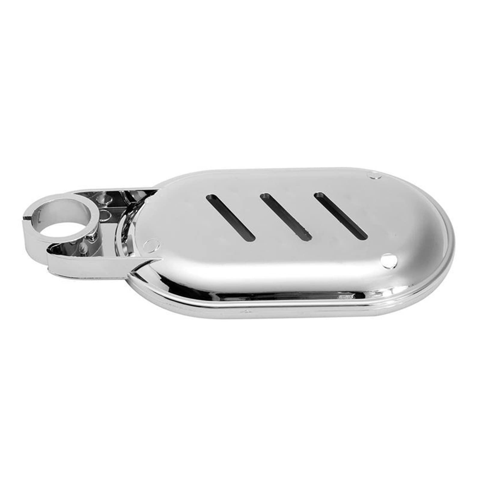 HHDHHD Jabonera con riel, Bandeja Deslizante con Orificio de 22 mm, Organizador de baño (1 Unidad)