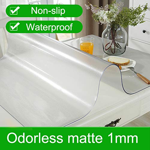 Protection de table transparente imperméable sous-main de bureau vinyle